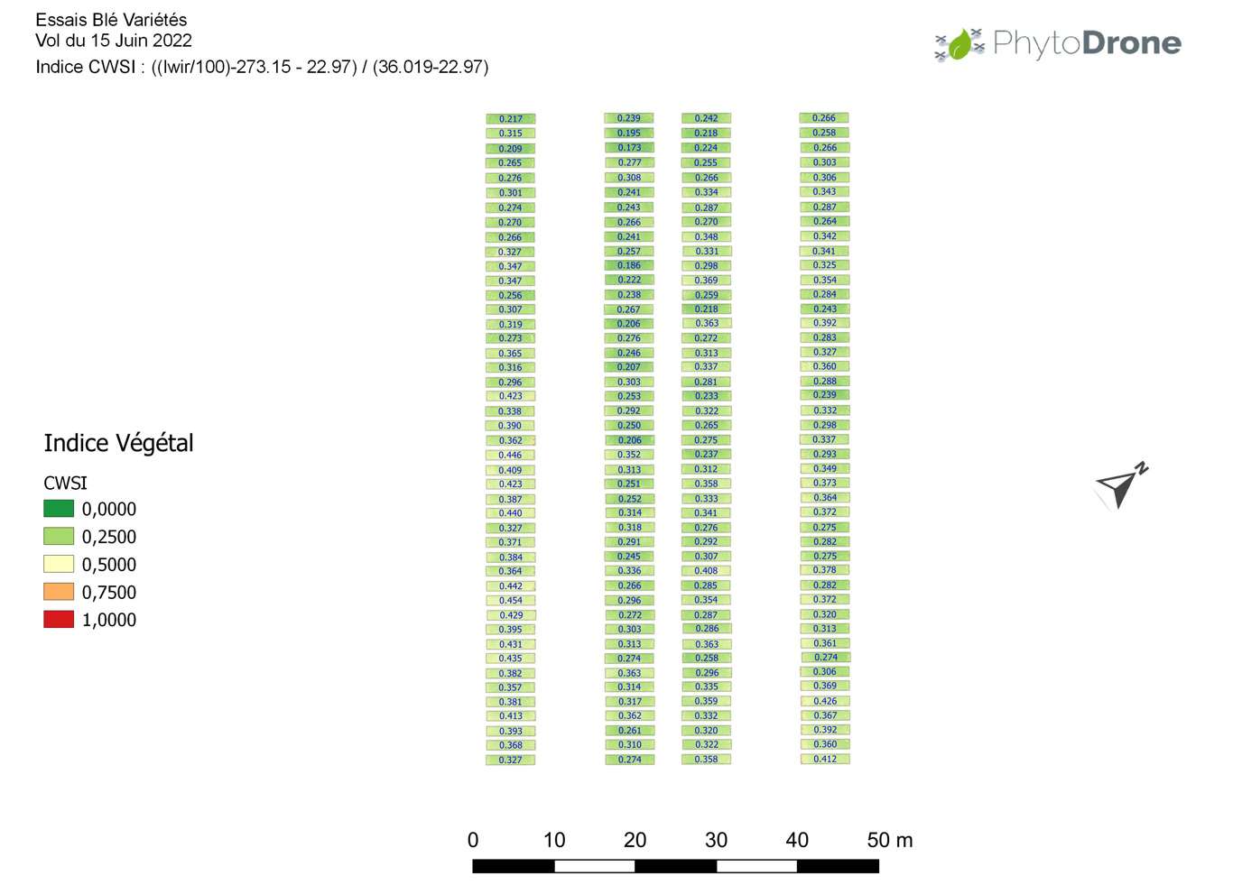 Hydric Stress Soft Winter Wheat